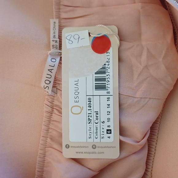 NEW! Esqualo Skirt with Fancy Waistband - resort - cruise - summer (4551 - Picture 6 of 10